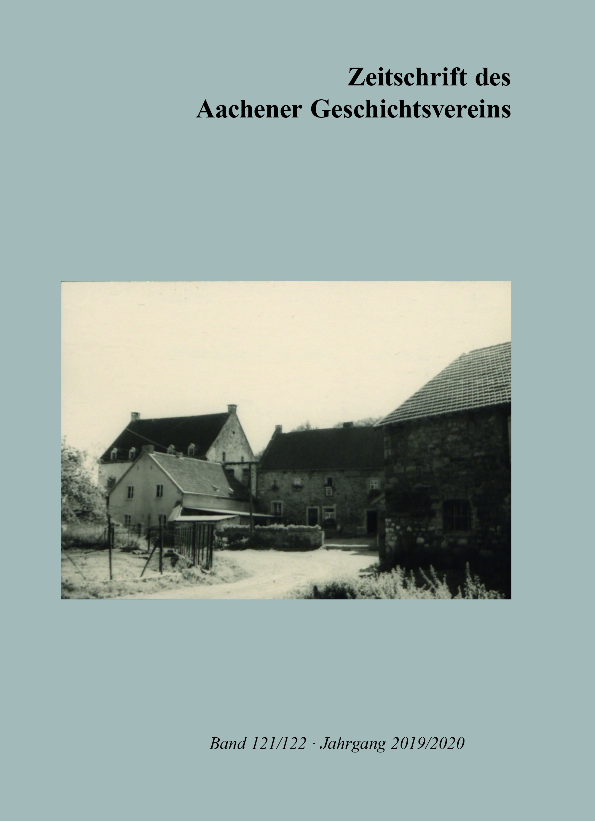 978-3-87707-200-4 - Zeitschrift des Aachener Geschichtsvereins - Titelbild
