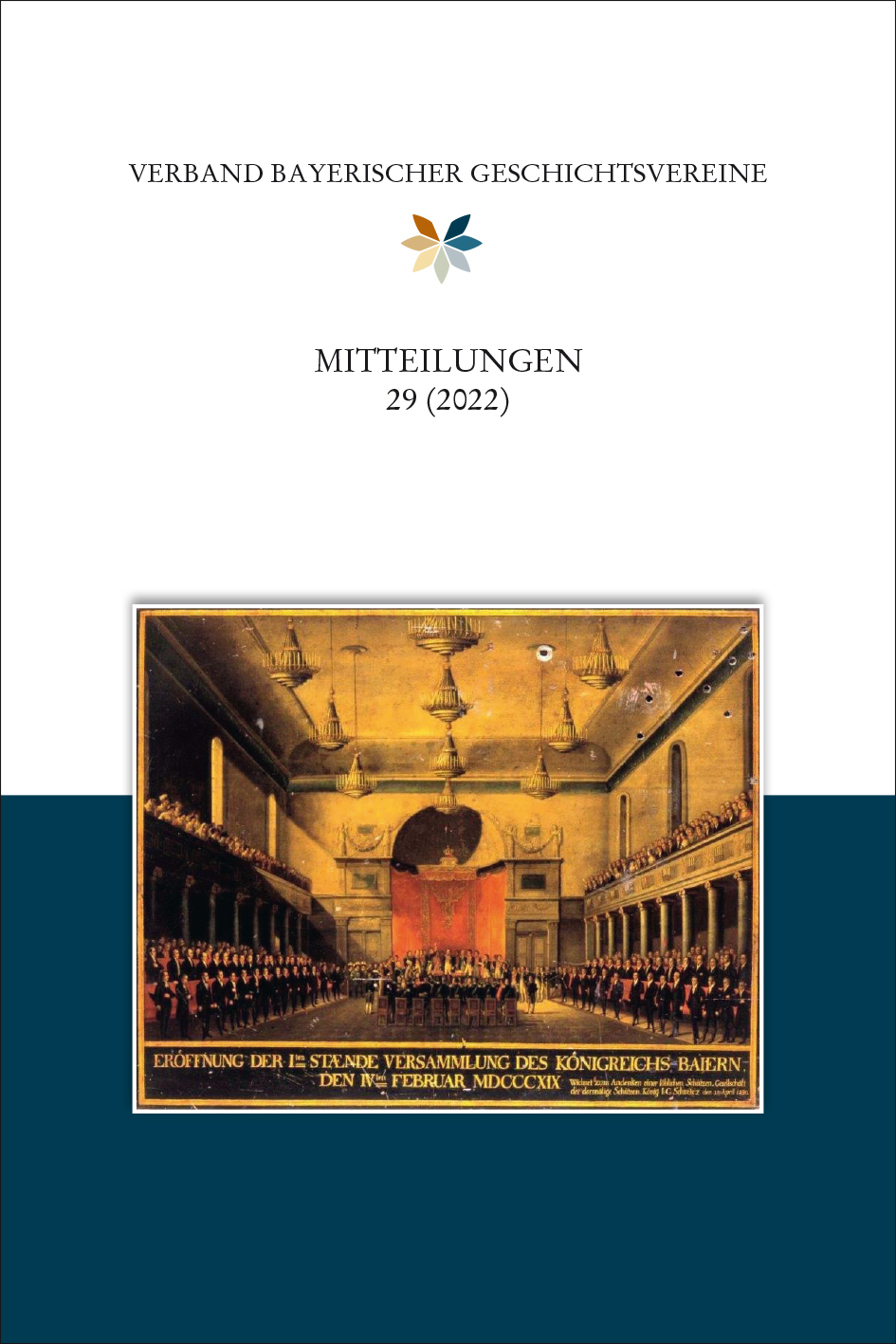 978-3-87707-264-6 - Mitteilungen des Verbandes bayerischer Geschichtsvereine 29 (2022) - Titelbild