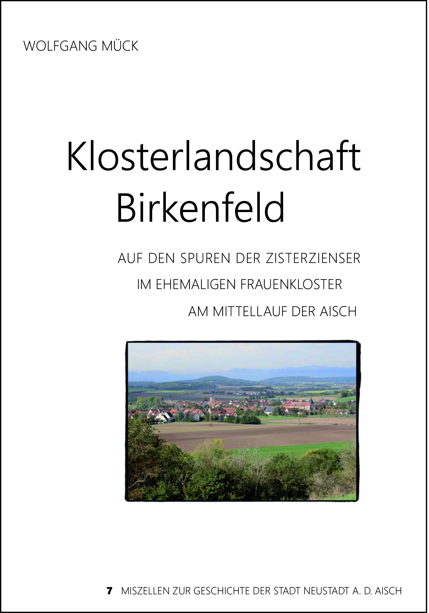 978-3-87707-214-1 - Klosterlandschaft Birkenfeld - Titelbild