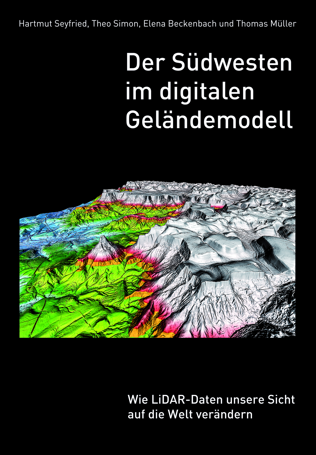 978-3-87707-161-8 - Der Südwesten im digitalen Geländemodell - Titelbild