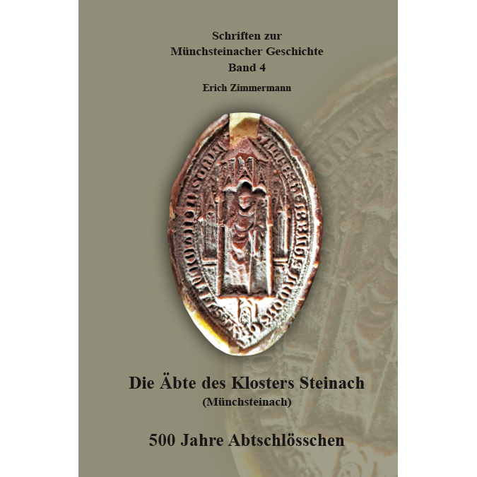978-3-96049-117-0 - Die Äbte des Klosters Steinach - Titelbild