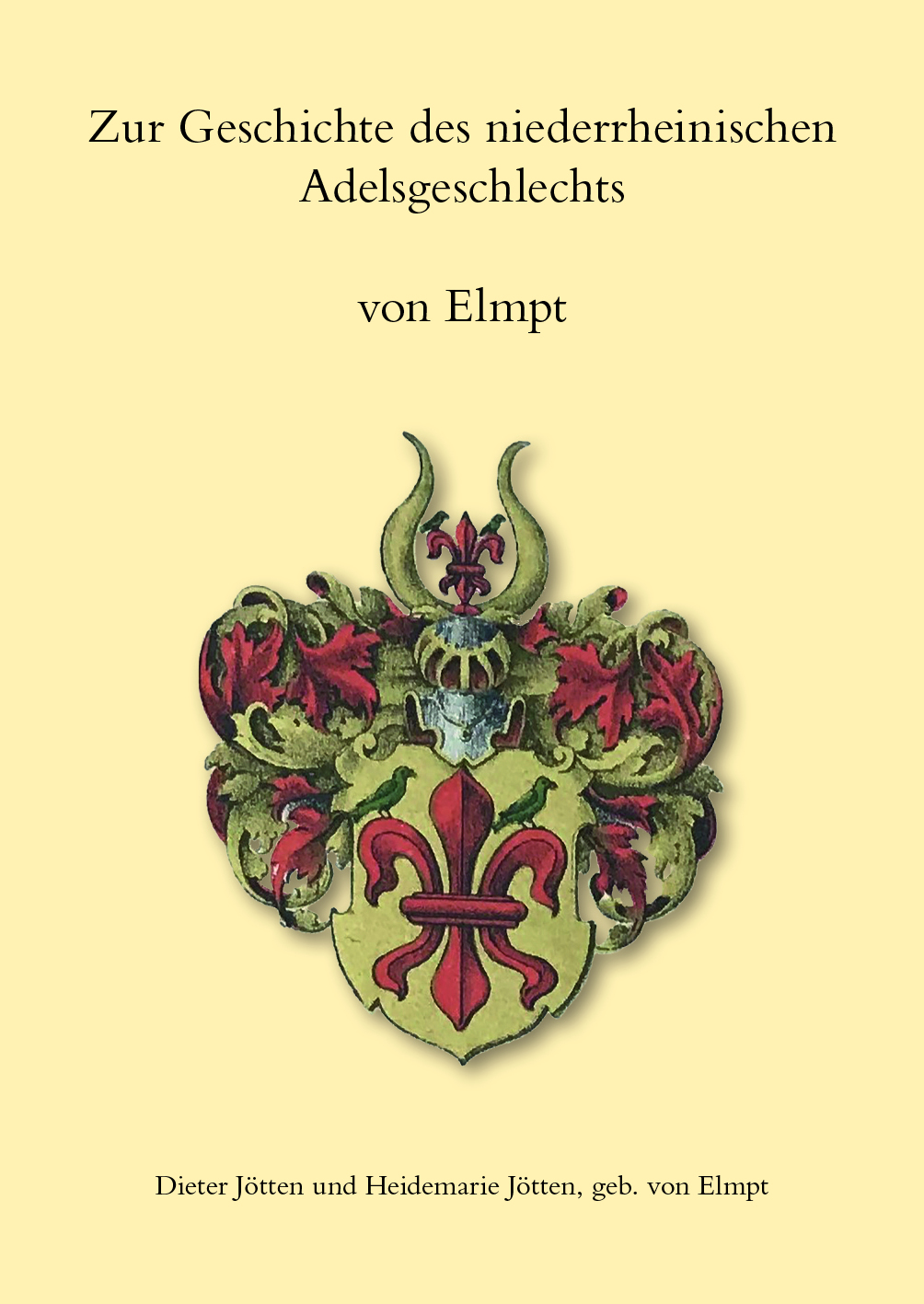 978-3-87707-291-2 - Zur Geschichte des niederrheinischen Adelsgeschlechts von Elmpt - Titelbild