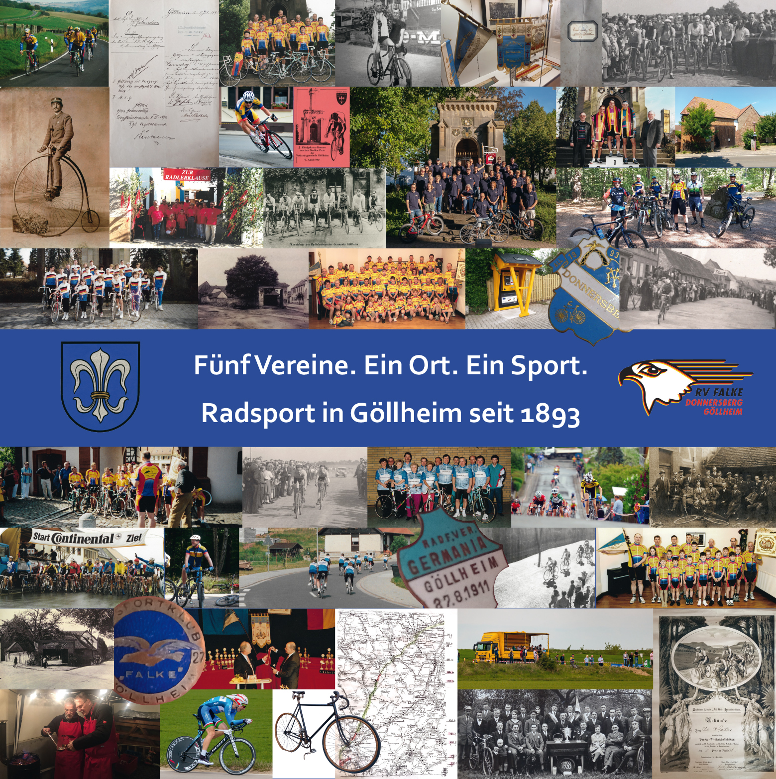 978-3-87707-310-0 - Fünf Vereine. Ein Ort. Ein Sport. Radsport in Göllheim seit 1893 - Titelbild