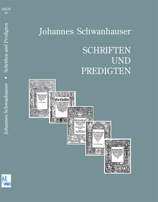 978-3-940803-05-4 - Johannes Schwanhauser - Titelbild