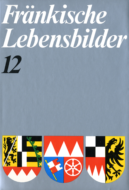 978-3-86652-712-6 - Fränkische Lebensbilder Band 12 - Titelbild