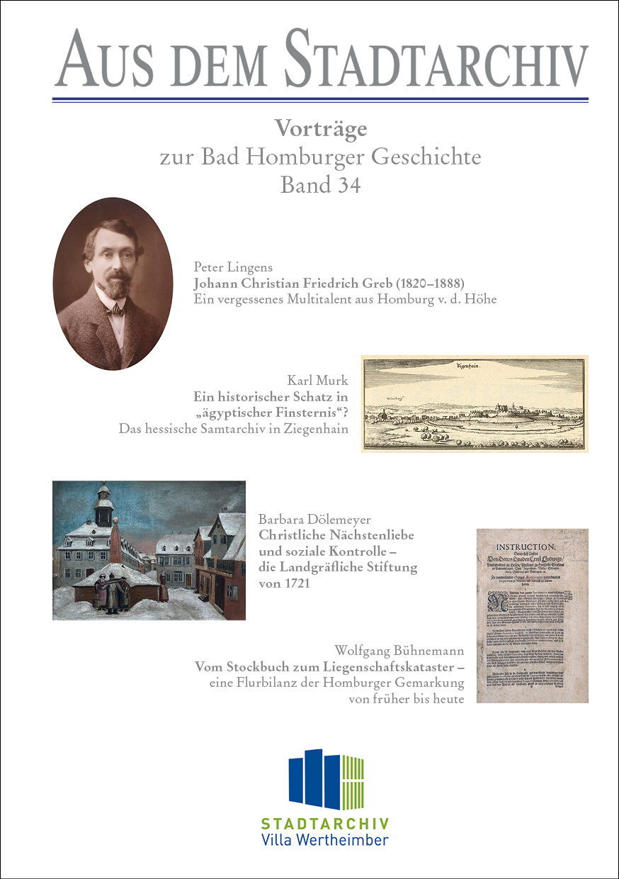 978-3-96049-120-0 - Aus dem Stadtarchiv - Titelbild