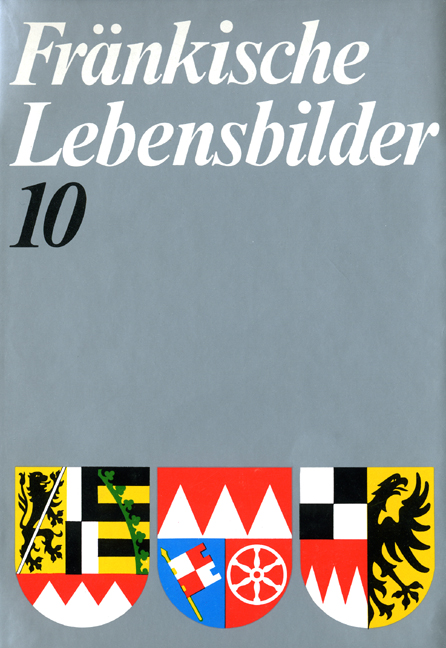 978-3-86652-710-2 - Fränkische Lebensbilder Band 10 - Titelbild
