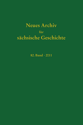 978-3-87707-823-5 - Neues Archiv für sächsische Geschichte, 82. Band (2011) - Titelbild