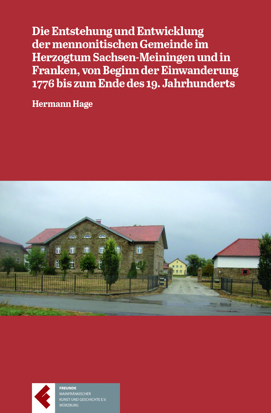 978-3-949015-02-1 - Die Entstehung und Entwicklung der mennonitischen Gemeinde im Herzogtum Sachsen-Meiningen und in Franken - Titelbild