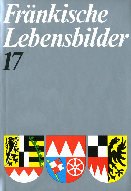978-3-86652-717-1 - Fränkische Lebensbilder Band 17 - Titelbild