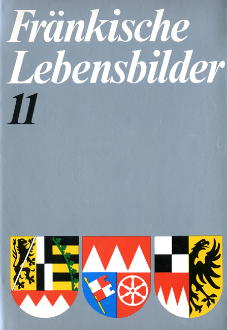 978-3-86652-711-9 - Fränkische Lebensbilder Band 11 - Titelbild