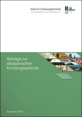 978-3-87707-913-3 - Beiträge zur altbayerischen Kirchengeschichte, Band 55 (2013) - Titelbild