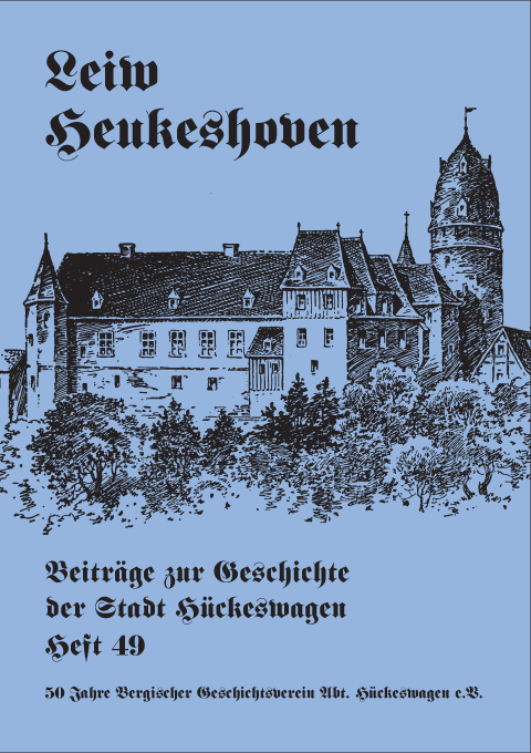 978-3-87707-800-6 - Leiw Heukeshoven. Beiträge zur Geschichte der Stadt Hückeswagen, Heft 49 - Titelbild