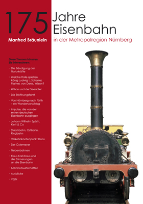 978-3-87707-779-5 - 175 Jahre Eisenbahn in der Metropolregion Nürnberg - Titelbild