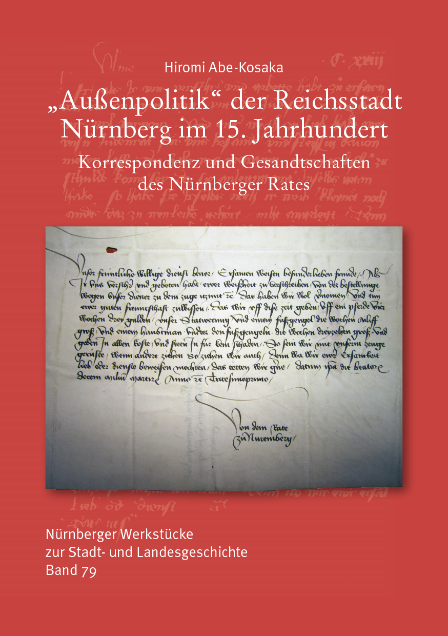 978-3-87707-203-5 - Außenpolitik der Reichsstadt Nürnberg im 15. Jahrhundert - Titelbild