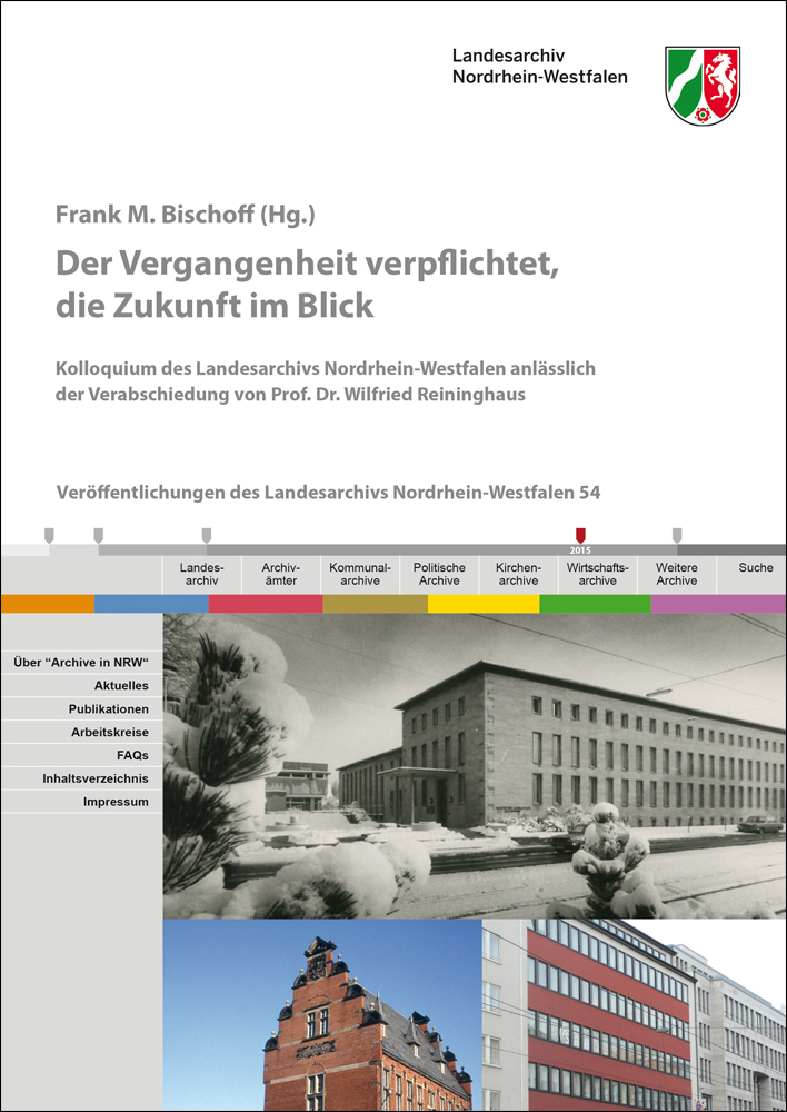 978-3-87707-910-2 - Der Vergangenheit vepflichtet, die Zukunft im Blick - Titelbild