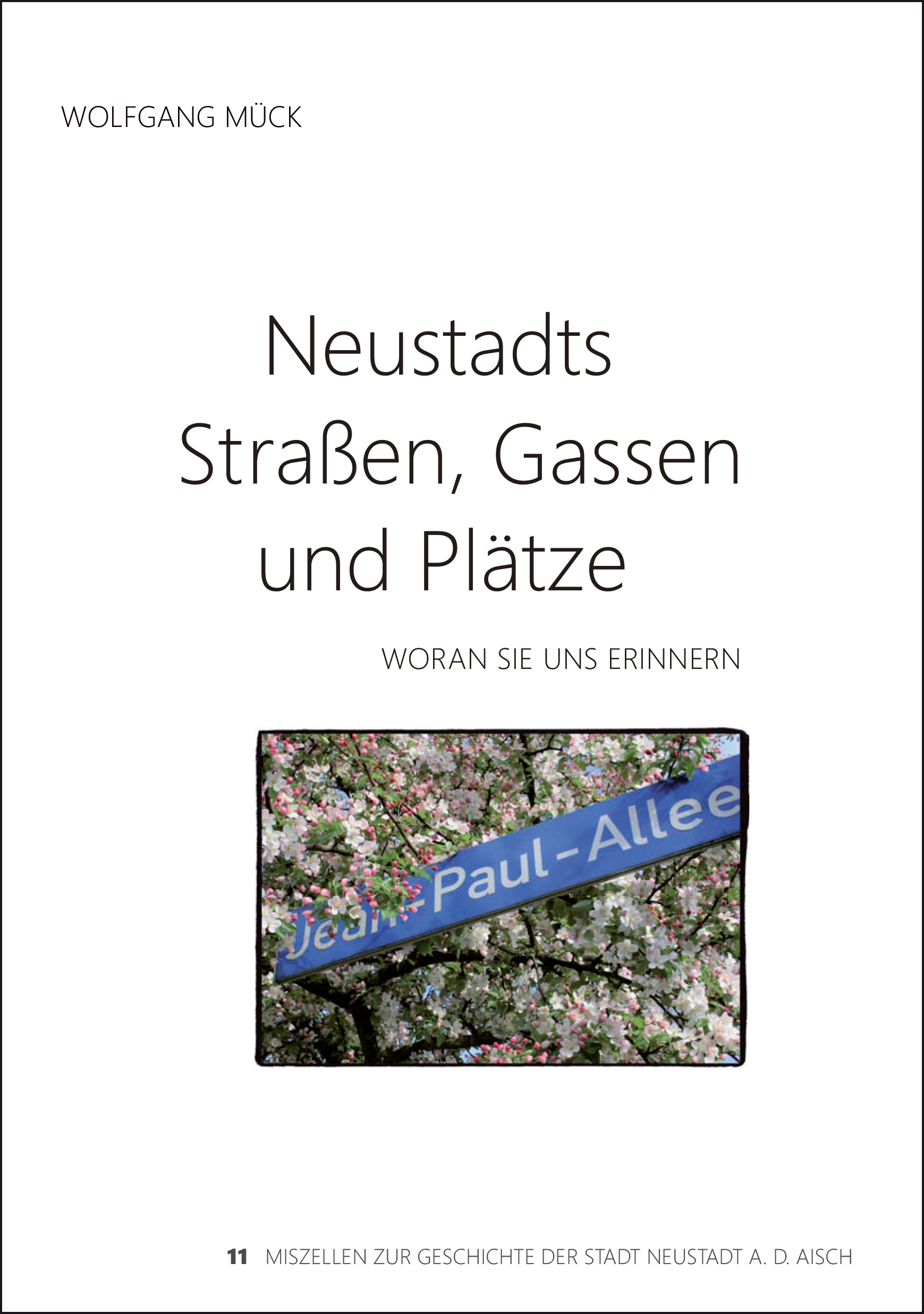 978-3-87707-245-5 - Neustadts Straßen, Gassen und Plätze - Titelbild