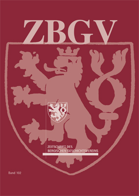 978-3-87707-798-6 - Zeitschrift des Bergischen Geschichtsvereins, Band 102 (2008–2009) - Titelbild