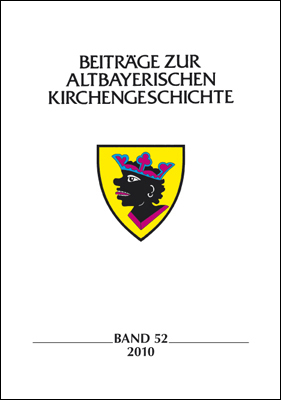 978-3-87707-806-8 - Beiträge zur altbayerischen Kirchengeschichte, Band 52 (2010) - Titelbild