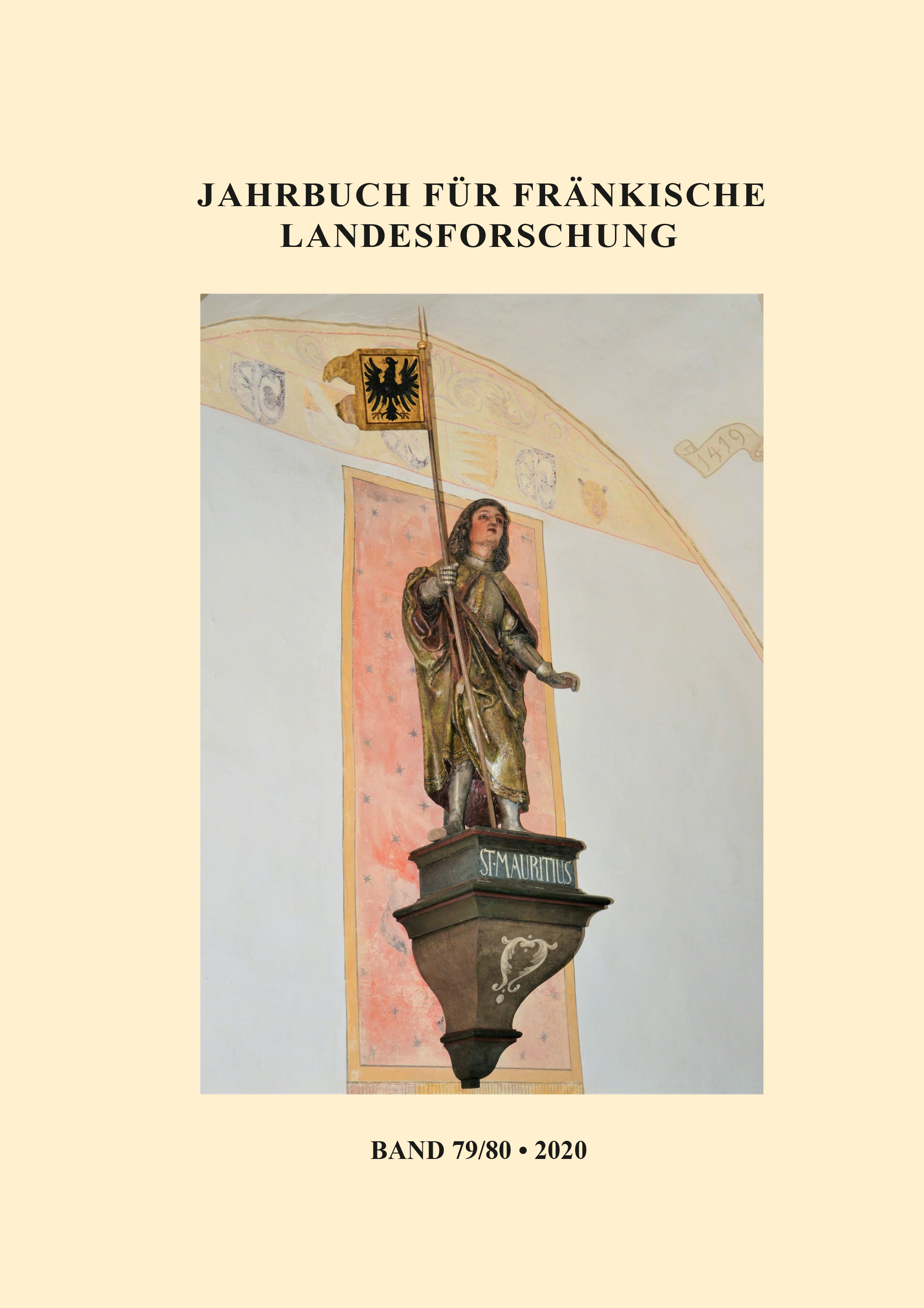 978-3-940049-27-8 - Jahrbuch für fränkische Landesforschung 79/80 - Titelbild