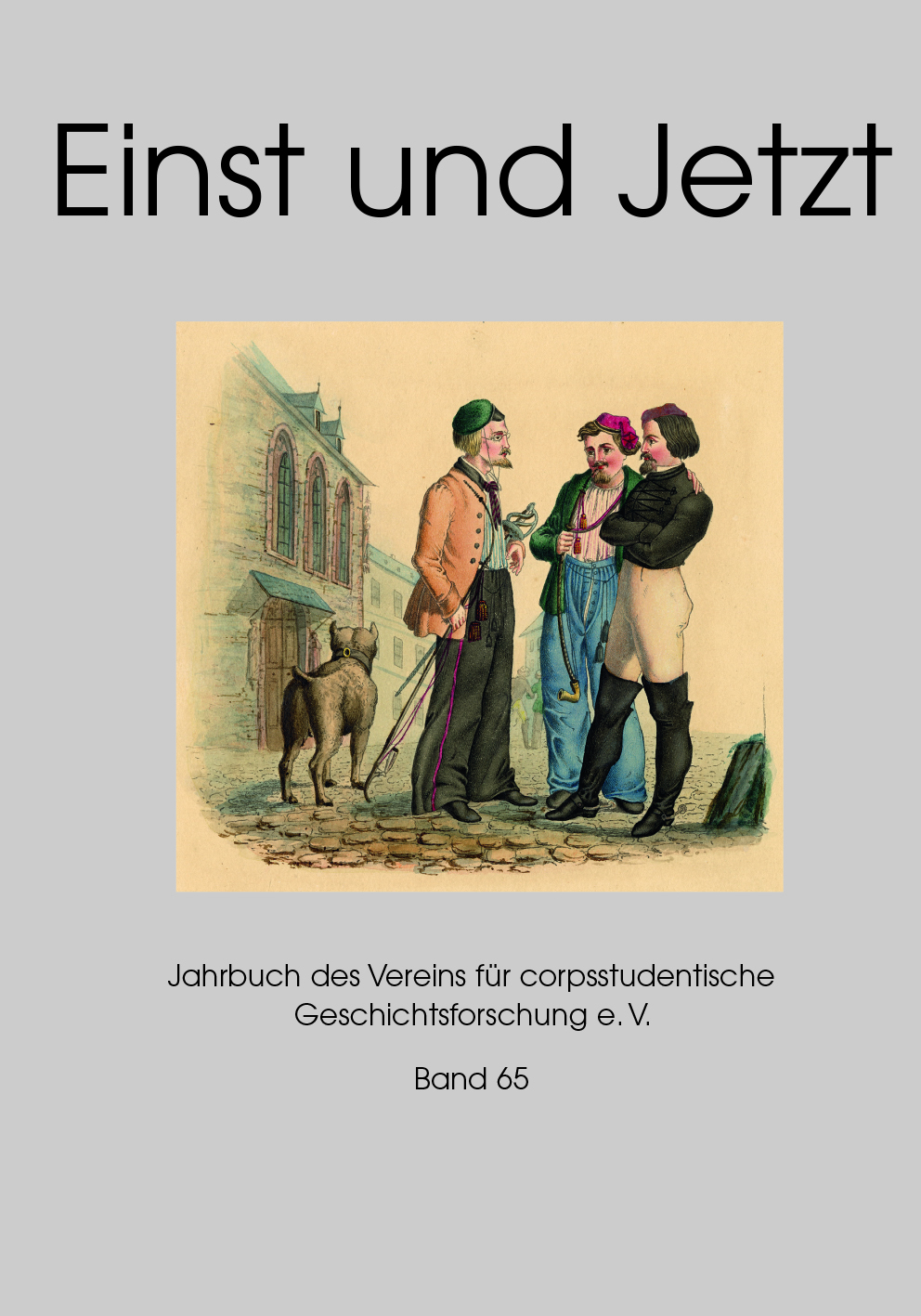 978-3-87707-182-3 - Einst und Jetzt - Band 65 - Titelbild