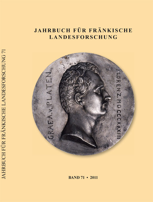 978-3-940049-14-8 - Jahrbuch für fränkische Landesforschung 71 - Titelbild