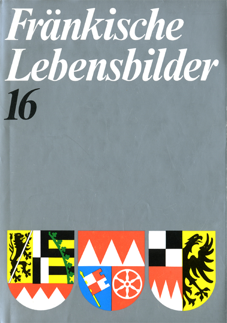 978-3-86652-716-4 - Fränkische Lebensbilder Band 16 - Titelbild
