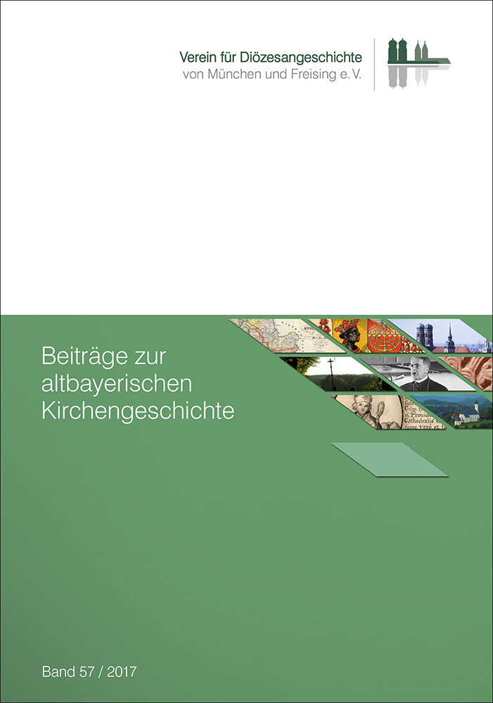 978-3-96049-011-1 - Beiträge zur altbayerischen Kirchengeschichte, Band 57 (2017) - Titelbild