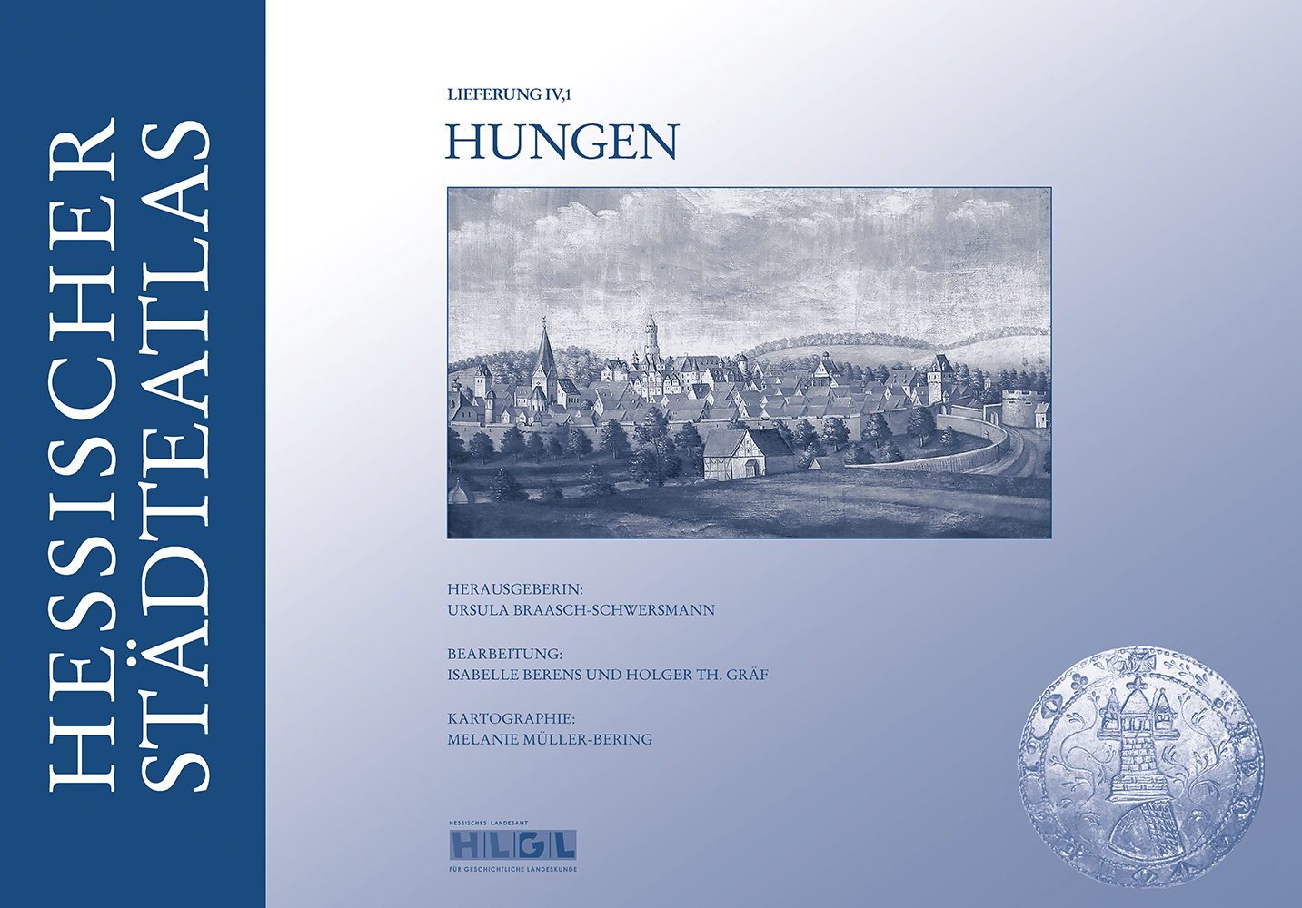 978-3-87707-987-4 - Hessischer Städteatlas – Hungen - Titelbild