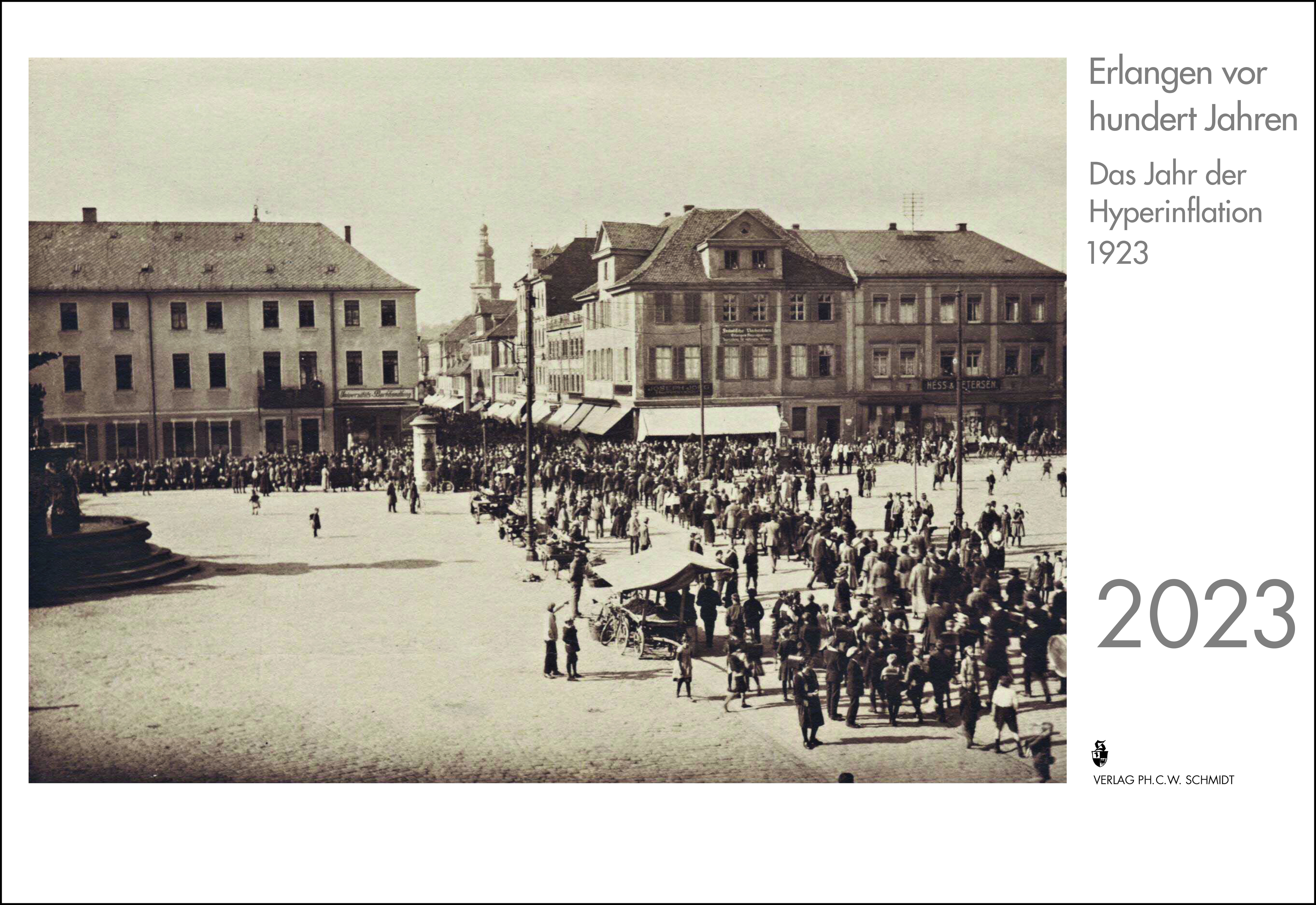 978-3-87707-268-4 - Erlangen vor hundert Jahren - Titelbild