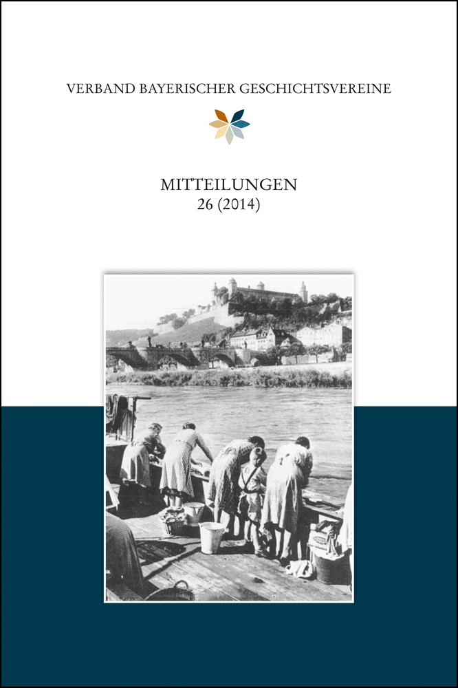 978-3-87707-948-5 - Mitteilungen des Verbandes bayerischer Geschichtsvereine 26 (2014) - Titelbild