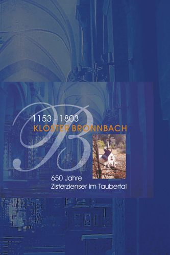 978-3-87707-607-1 - Kloster Bronnbach 1153–1803 - Titelbild
