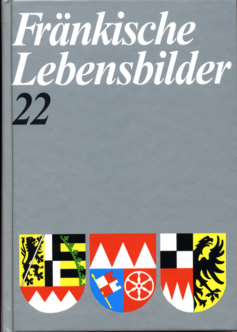 978-3-86652-722-5 - Fränkische Lebensbilder Band 22 - Titelbild