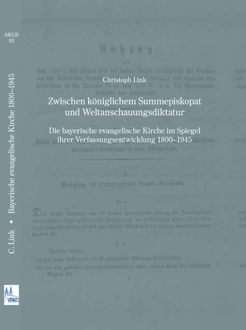 978-3-940803-09-2 - Zwischen königlichem Summepiskopat und Weltanschauungsdiktatur - Titelbild