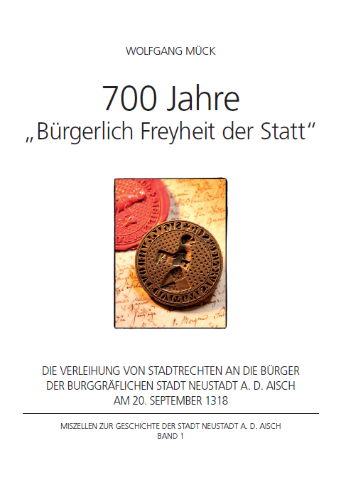 978-3-87707-149-6 - 700 Jahre "Bürgerlich Freyheit der Statt" - Titelbild