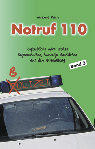 978-3-87707-636-1 - Notruf 110 (Band 3) - Titelbild