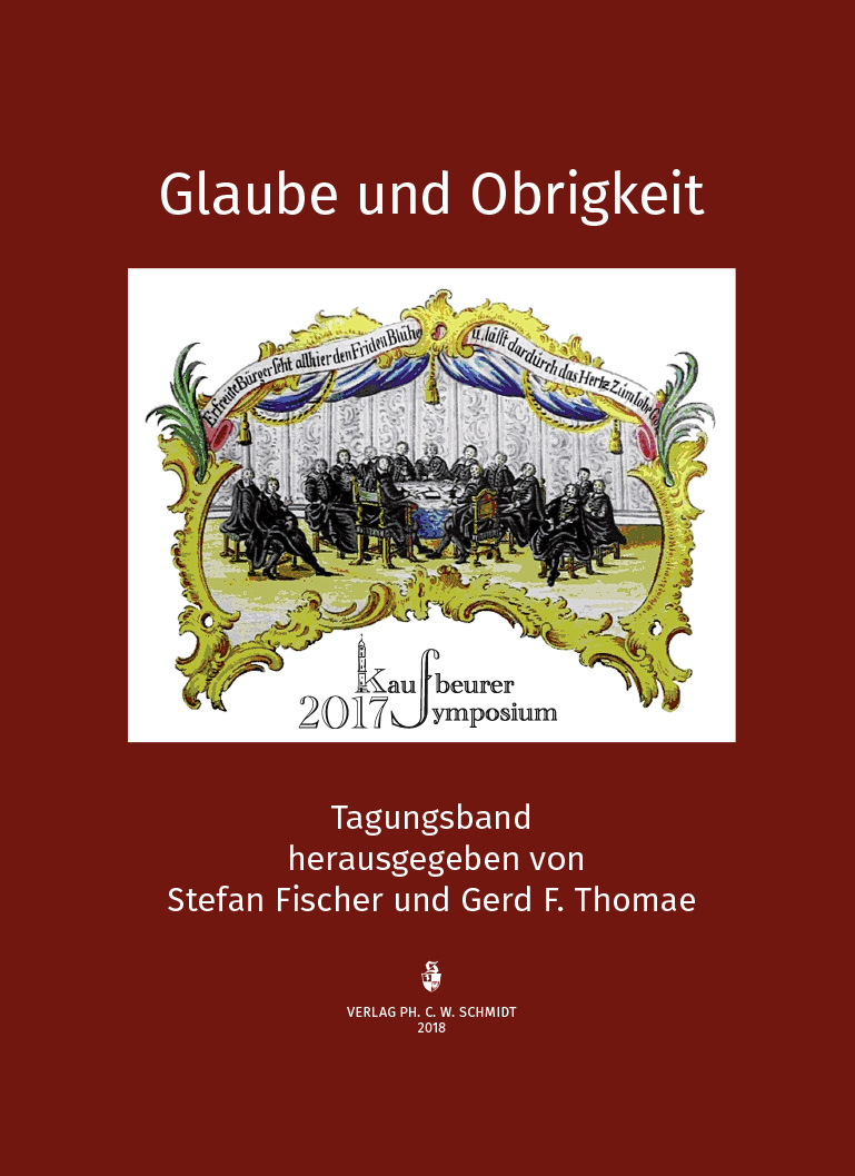 978-3-87707-129-8 - Glaube und Obrigkeit - Titelbild