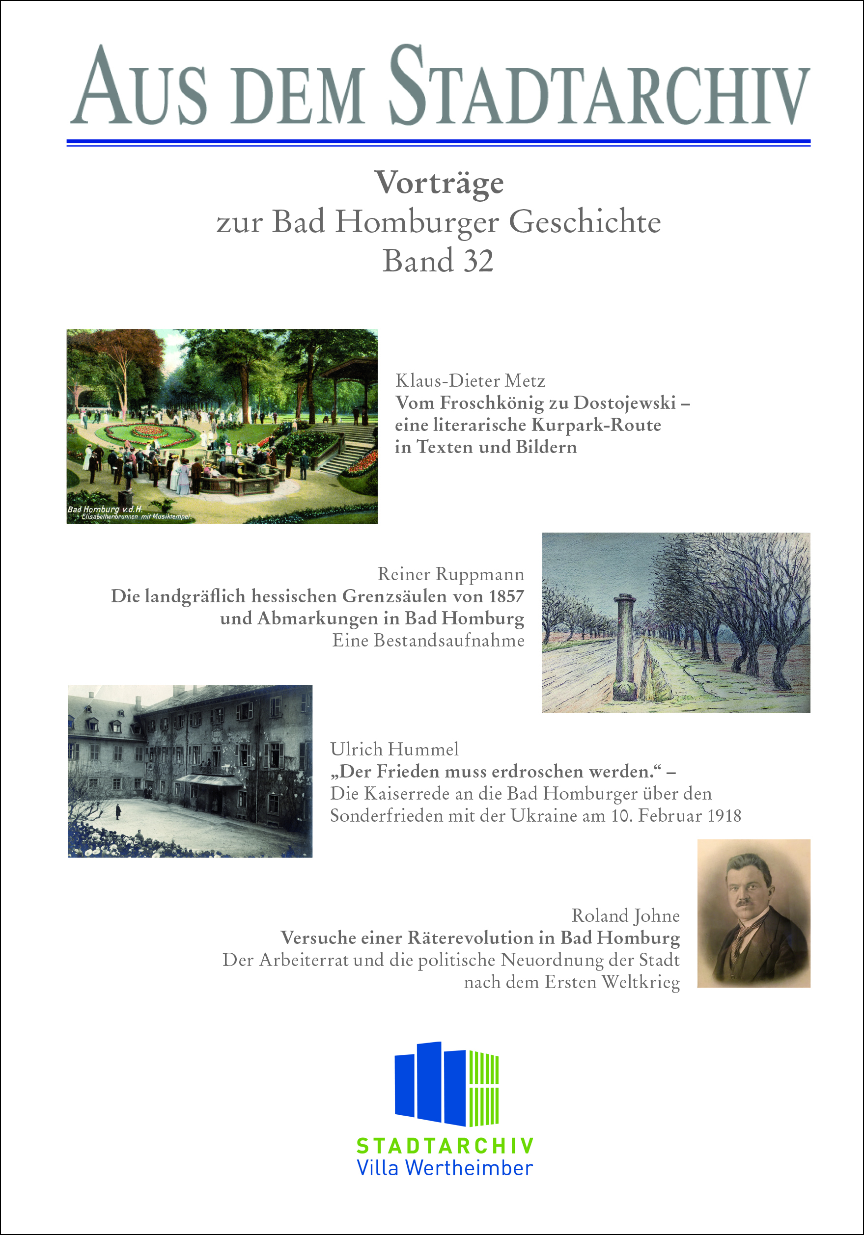 978-3-96049-095-1 - Aus dem Stadtarchiv - Titelbild