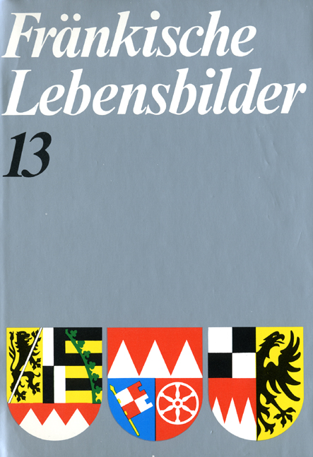 978-3-86652-713-3 - Fränkische Lebensbilder Band 13 - Titelbild