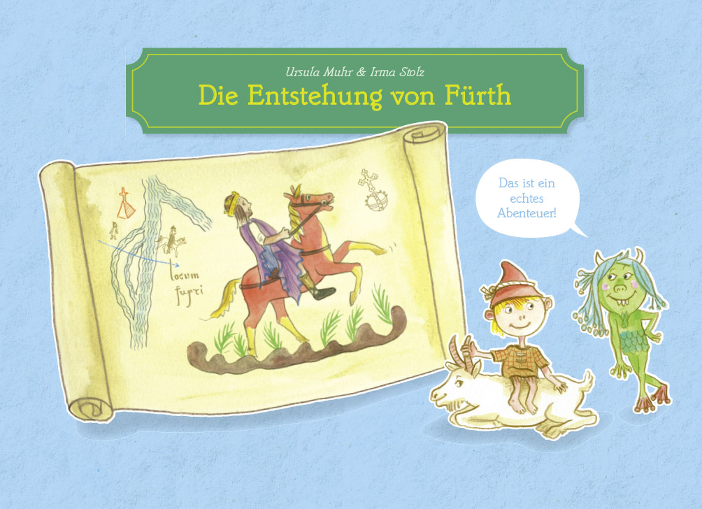 978-3-87707-175-5 - Die Entstehung von Fürth - Titelbild