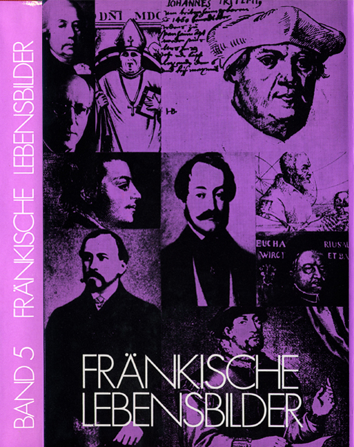 978-3-86652-705-8 - Fränkische Lebensbilder Band 5 - Titelbild