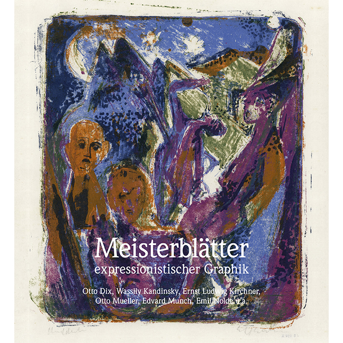 978-3-96049-122-4 - Meisterblätter expressionistischer Graphik - Titelbild