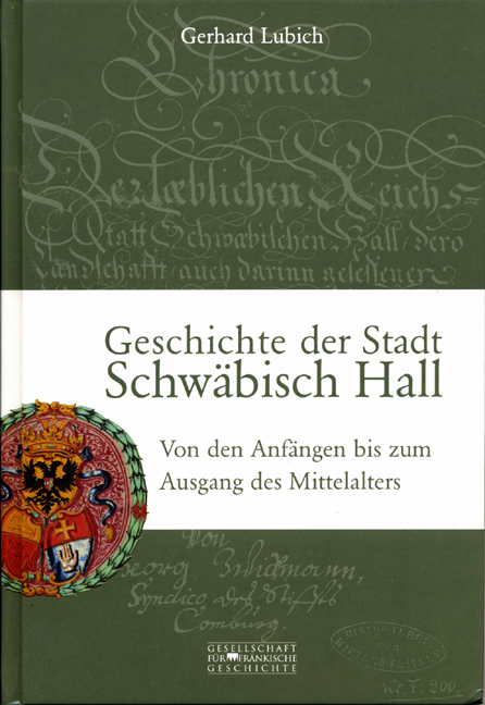 978-3-86652-952-6 - Geschichte der Stadt Schwäbisch Hall - Titelbild