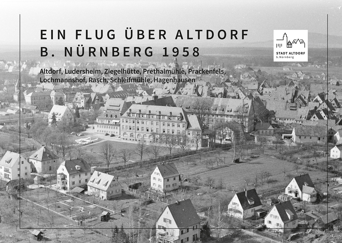978-3-87707-980-5 - Ein Flug über Altdorf b. Nürnberg 1958 - Titelbild