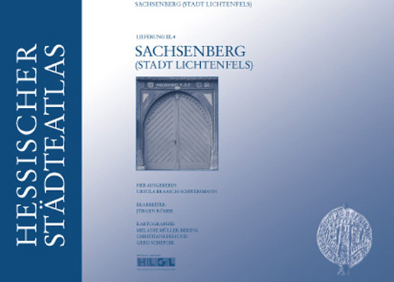 978-3-87707-843-3 - Hessischer Städteatlas – Sachsenberg - Titelbild