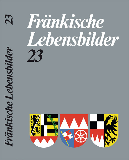 978-3-86652-723-2 - Fränkische Lebensbilder Band 23 - Titelbild