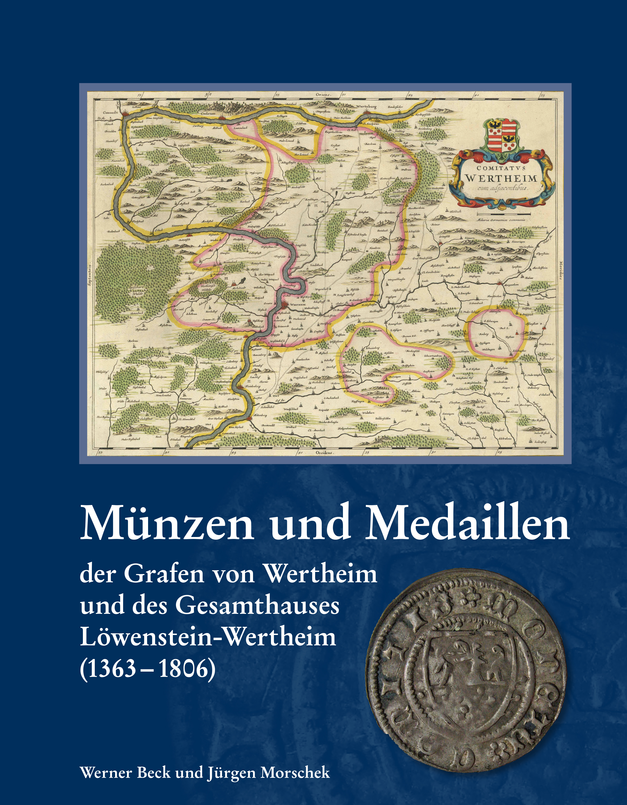 978-3-96049-125-5 - Münzen und Medaillen der Grafen von Wertheim und des Gesamthauses Löwenstein-Wertheim (1363-1806) - Titelbild