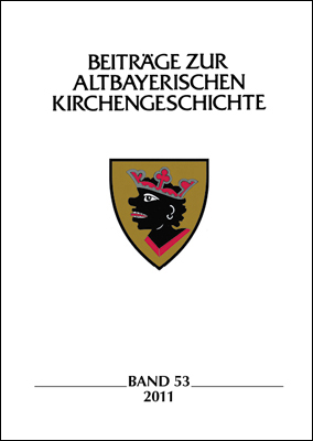 978-3-87707-833-4 - Beiträge zur altbayerischen Kirchengeschichte, Band 53 (2011) - Titelbild